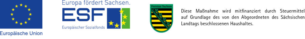 Logo Tandem SMWA EFRE-ESF Sachsen