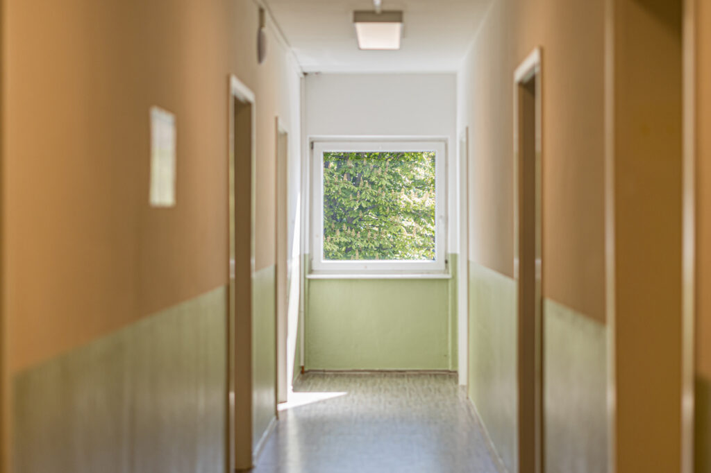 JUWO Leipzig - Kommunales Jugendwohnen, Flur, Bornaische Straße